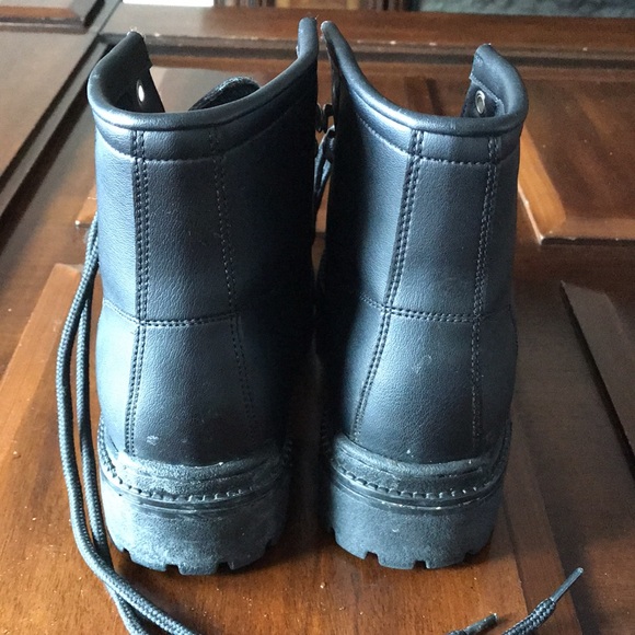 Mens Original Rugged Outback Work Boots Black size 5.5 - Picture 5 of 11